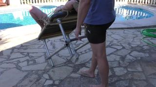 Shy British Girl Cruelly Frogtied Outdoor Video Sex Down...-6