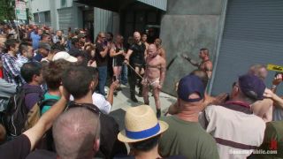 free video 46 brunette blowjob Dore Alley Pig, stud on tattoo-4