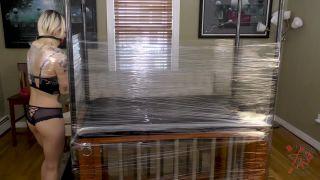 online adult video 42 Bondage Junkies – Lola vs. A Little Snag - plasticwrap - bdsm porn fetish model-2