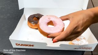 Mistress Enola Fetish - The Giantess and the Donut ENOLA (Fetish porn)-1