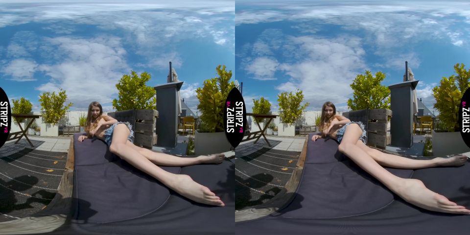 porn video 40 eliza jane femdom Mila Azul - Top Of The World - [StripzVR] (UltraHD 2K 2048p), virtual reality on virtual reality