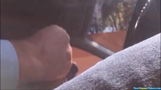 Dick flash while asking for directions - Car-7