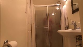 Nice girl with perfect body taking shower. hidden cam-2