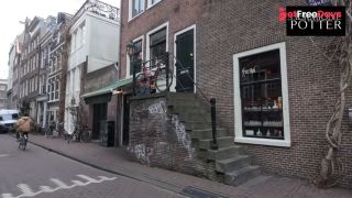 The WHOLE STREET sees us FUCKING in AMSTERDAM. The NETHERLANDS Vlog Series-3
