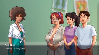 xworld666 - Summertime saga Part 9 - Gangbang Sex in Art Class-0