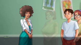 xworld666 - Summertime saga Part 9 - Gangbang Sex in Art Class-1