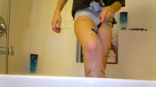 GoddessMayHere - Leg Shaving -  (FullHD 2023) New Porn-4