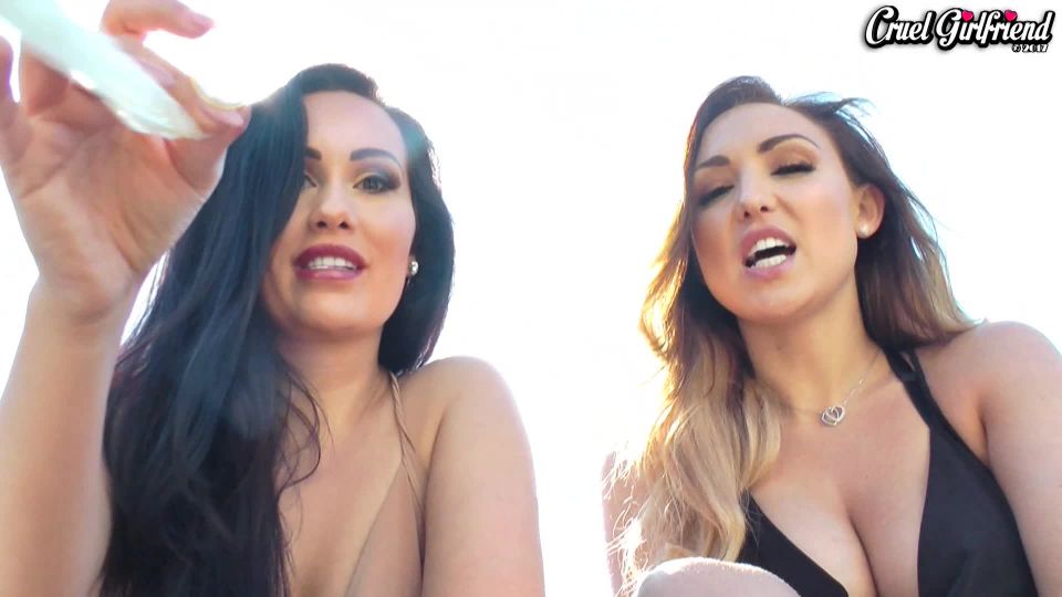adult video clip 49 Cruel Girlfriend – Becky Dee and Danni King – Youre On The Cum Only Diet, soundgasm femdom on fetish porn 