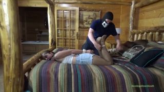 Rachel Adams Brutal Hogtie on the Bed Sex Clip Video Porn...-3