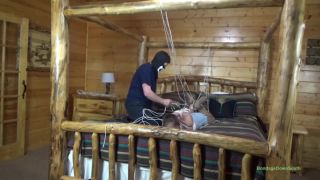 Rachel Adams Brutal Hogtie on the Bed Sex Clip Video Porn...-6