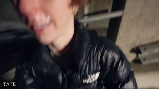 Risky Public Facial  Cumwalk In The Car Park 1080p-9