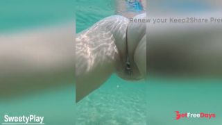 Multiple creampie underwater cum inside-1