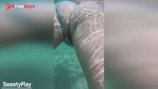 Multiple creampie underwater cum inside-4