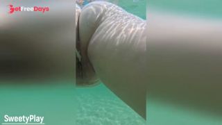 Multiple creampie underwater cum inside-7
