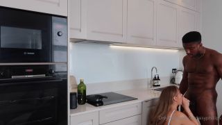 Lily Phillips - Takes BBC In The Kitchen - Teen-0