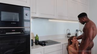Lily Phillips - Takes BBC In The Kitchen - Teen-7