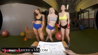 [GetFreeDays.com] Gym Girls Jazlyn Ray, April Olsen, And Jasmine Wilde Take Turns Squating On Their Personal Trainers Thick Cock Sex Leak April 2023-0