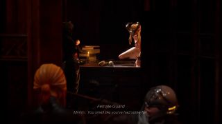 Lsd131313 - the guard put her on her knees and fucked her in the throat-9