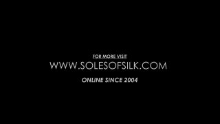 Porn tube Porn online Soles of Silk - Little Feet + Lotion = Lovely femdom-9