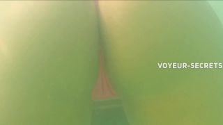 Pussy gets a touch and a rub in the water-2