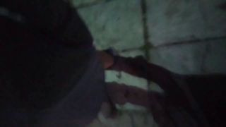 Public Sex On The Street Outdoors Caught Fucking By Police Bus Voyeurs.-1