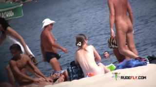 Blowjobs  and sex on a naturist strand 3 Nudism!-7