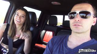 Abbie Maley, James Deen - Abbie Maley (Wednesday Parker) Public Sex Adventure.-3