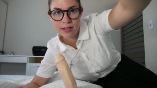 adult xxx video 42 Ashley Alban – Sister Bernadette, spandex fetish on fetish porn -3