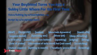 Your Boyfriend Turns You Into a Subby Little Whore For the First Time - Audio Roleplay-1