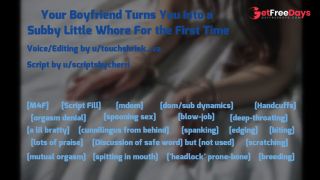 Your Boyfriend Turns You Into a Subby Little Whore For the First Time - Audio Roleplay-2