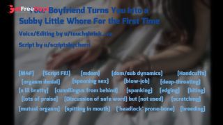 Your Boyfriend Turns You Into a Subby Little Whore For the First Time - Audio Roleplay-7