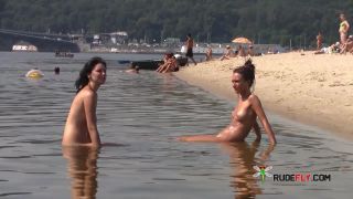 Video taken at a nudist resort! Wasn't easy!!! Sandfly ur the  man-2