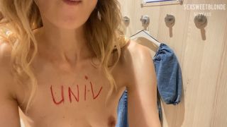 SexSweetBlonde – Extreme Masturbation in the Fitting Room.-8