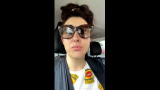 Scarlett Morgan Scarlettmorgan - stream started at pm hi just hanging out in the car between classes 04-05-2022-1