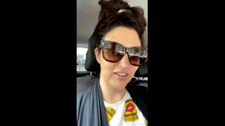 Scarlett Morgan Scarlettmorgan - stream started at pm hi just hanging out in the car between classes 04-05-2022-4