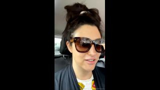 Scarlett Morgan Scarlettmorgan - stream started at pm hi just hanging out in the car between classes 04-05-2022-8