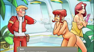 Big Tits Lets Play - Space Rescue Code Pink, Mindy and Sandy in the Shower-1