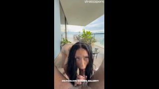  balcony sex tape Auhneesh Nicole Teases BBC In Naughty POV Balcony Sextape  From Onlyfans Video Auhneesh Nicole-3
