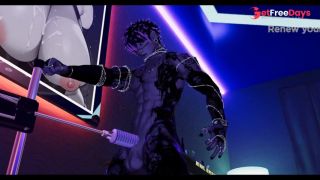 eBoy Using His New Sex Machine for the First Time  Moaning, whimpering  Extras VRChat, ERP-6
