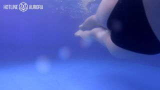 Hotline Aurora - Swimming under Water, Wet Shirt, Sweet Ass, GoPro  | porn model | cosplay big asses doggy fucking-2