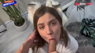 [GetFreeDays.com] Slutty cat girl tasted masters dick and gave her pussy Sex Film April 2023-4