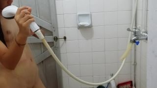 Nice girl taking shower and washing pussy. hidden cam-4