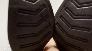adult xxx clip 24 Cowgirl Boot Job on femdom porn satin femdom-5