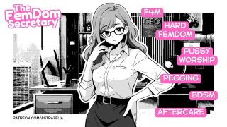 Mean FemDom Secretary Pegging You On Her First Day [Femdom] [Pegging-7