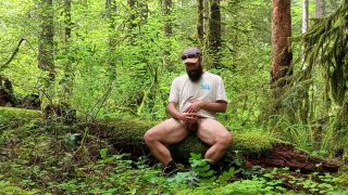 Dirty Hiker - Uncut video of me cumming in the forest-0