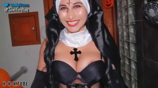 Hardcore porn  Jenifer Play  Feliz Halloween Salgo A Pedir Dulces En La Calla Y Tengo Sexo Con Mi Vecino Jenifer Play Jenifer Playp-1