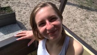 Eleo_and_Mish in 018 Wanker Caught and Spy our Public Blowjob on the Beach during a Morning Run Public!-9