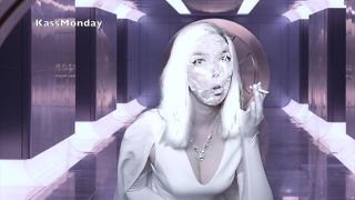 Smoking Emma Frost Blowjob In The XMansion - Smoking-1