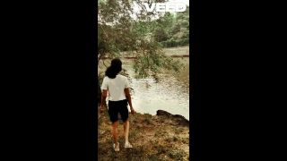 boricualovenyc - COMPILATION OUTSIDE NUDE BEACH COSPLAY EBONY'S-1