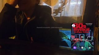 Milf Shes cumming like crazy in a public bar with remote-controlled vibrators. She asks to stop...-5